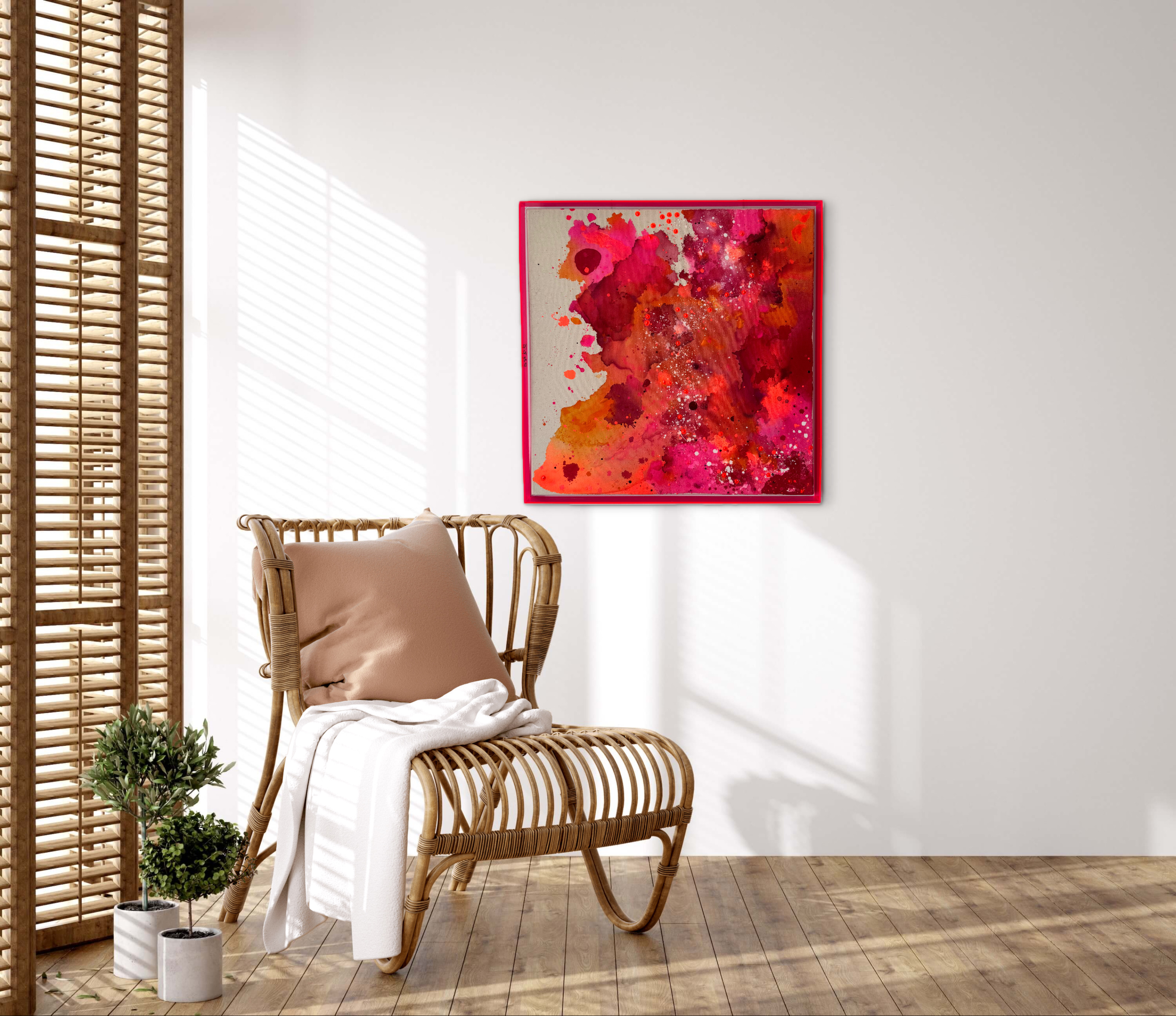 Akkorde - Präsenz, 2026, Acryl auf roher Baumwollleinwand, Ansicht 15